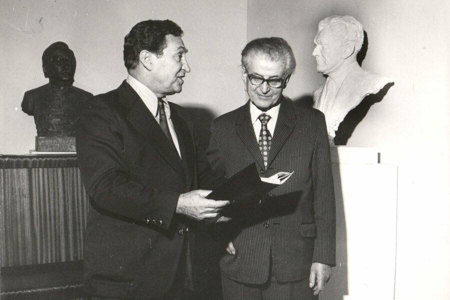 Zleva: J. Větrovec, J. Prosecký 